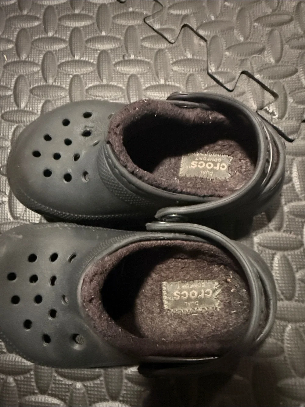 CROCS Kids Classic Lined Clog — Black